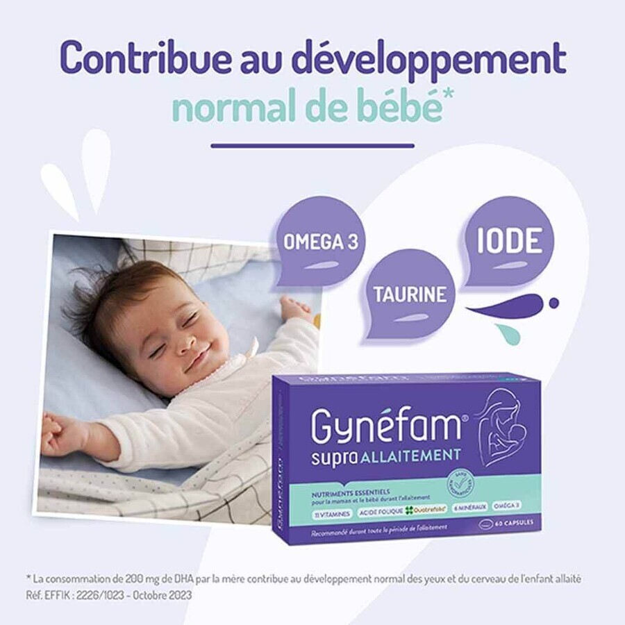 Effik Gynéfam Borstvoeding Supra 60 capsules