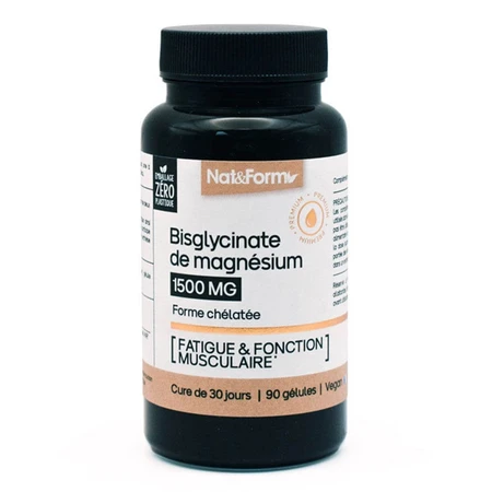 Nat&Form Magnesiumbisglycinaat 90 capsules