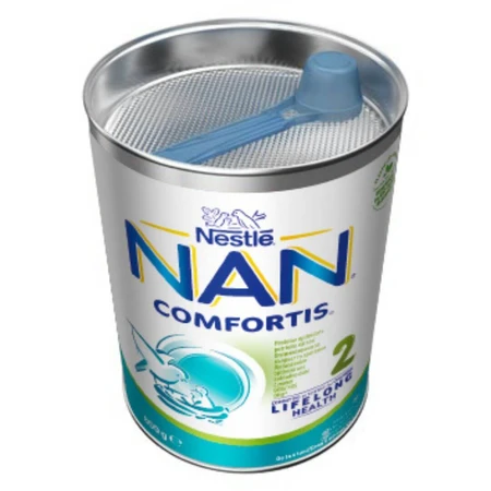 Follow-on milk formula Nan 2 Comfortis, +6 months, 800 g, Nestlé