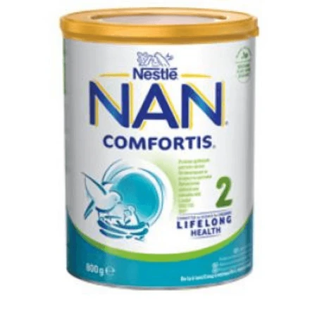 Follow-on milk formula Nan 2 Comfortis, +6 months, 800 g, Nestlé