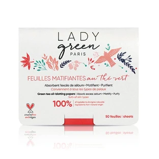Lady Green Mattifying Sheets X50