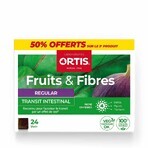 Ortis Fruit and Fiber Regular Bowel Transit 2x24 cubes