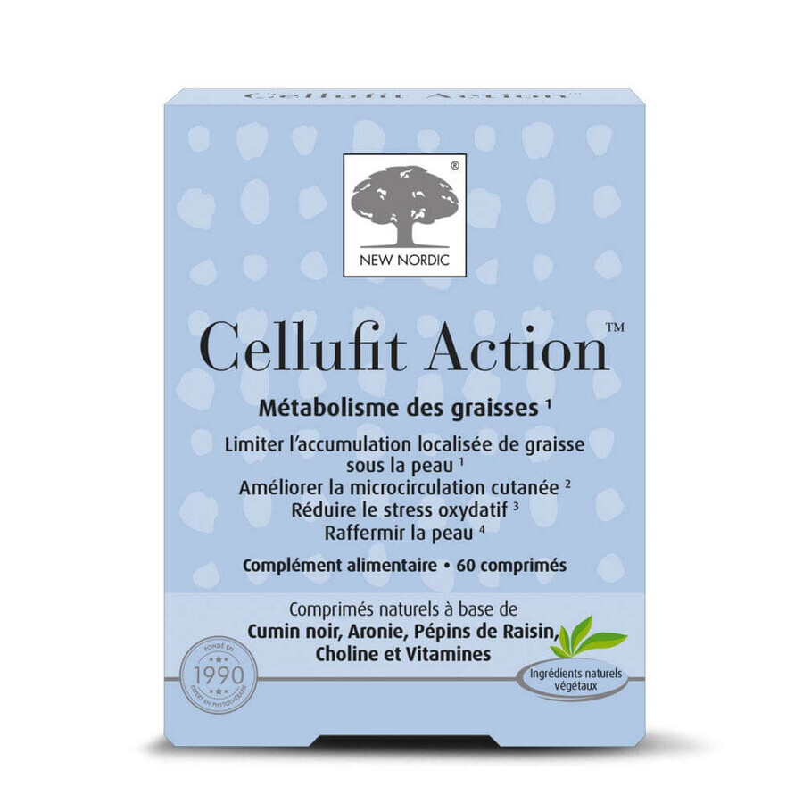 Neu Nordic Skin Care Cellufit Action 60 Tabletten