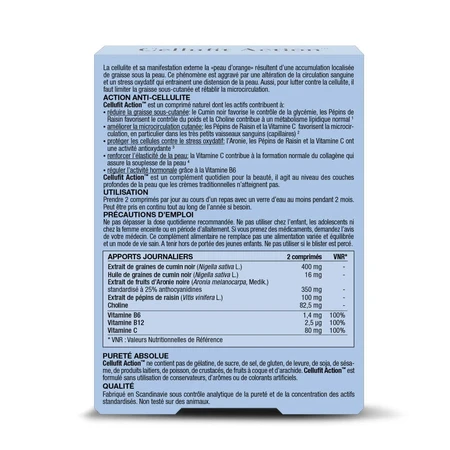 Nuevo Nordic Skin Care Cellufit Action 60 Comprimidos