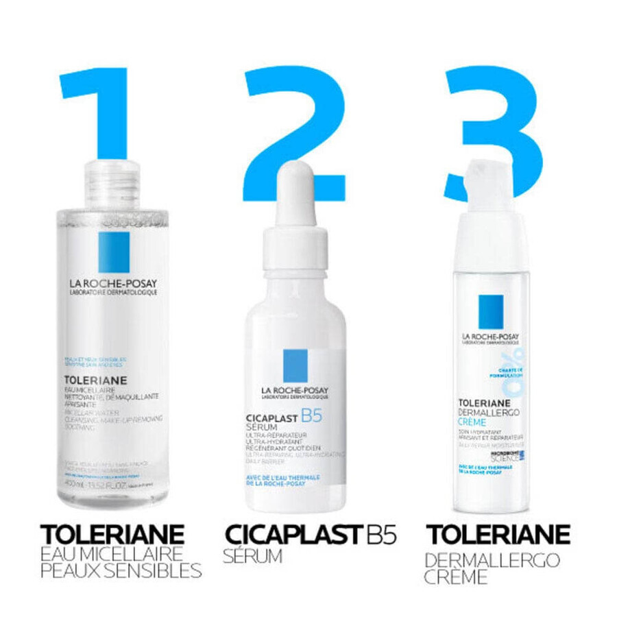 La Roche-Posay Toleriane Eau Micellaire Peaux Sensibles 2x400ml La Roche-Posay Toleriane Eau Micellaire Peaux Sensibles 2x400ml