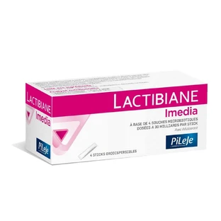 Pileje Lactibiane Imedia X4 Orosoluble Lactibiane Sticks 4 Sticks orodispersibles