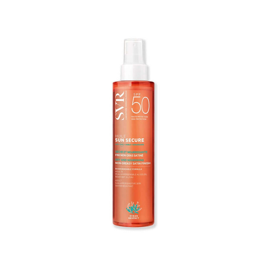 Cumpără Svr Sun Secure Dry Satin Finish Oil SPF50+ 200ml Svr Sun Secure Dry Satin Finish Oil SPF50+ 200ml