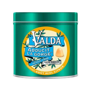 Valda Zuckerfreier Zitronenkaugummi 140g