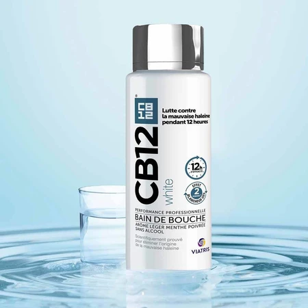 Cb12 Weißes Bad Haleine Fraîche 12h 250ml