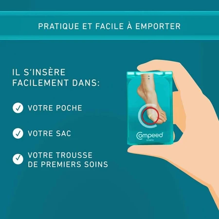 Compeed blaarpleisters klein formaat x6