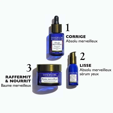Sanoflore Merveilleuse Regard Absolu Merveilleuse Organic Anti-Wrinkle Eye Serum 15ml