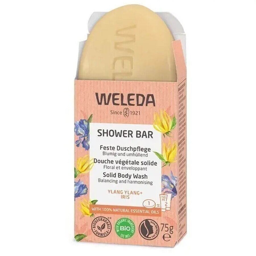 Weleda Cera de Ducha Planta Entera Ylang-Ylang + Iris 75g