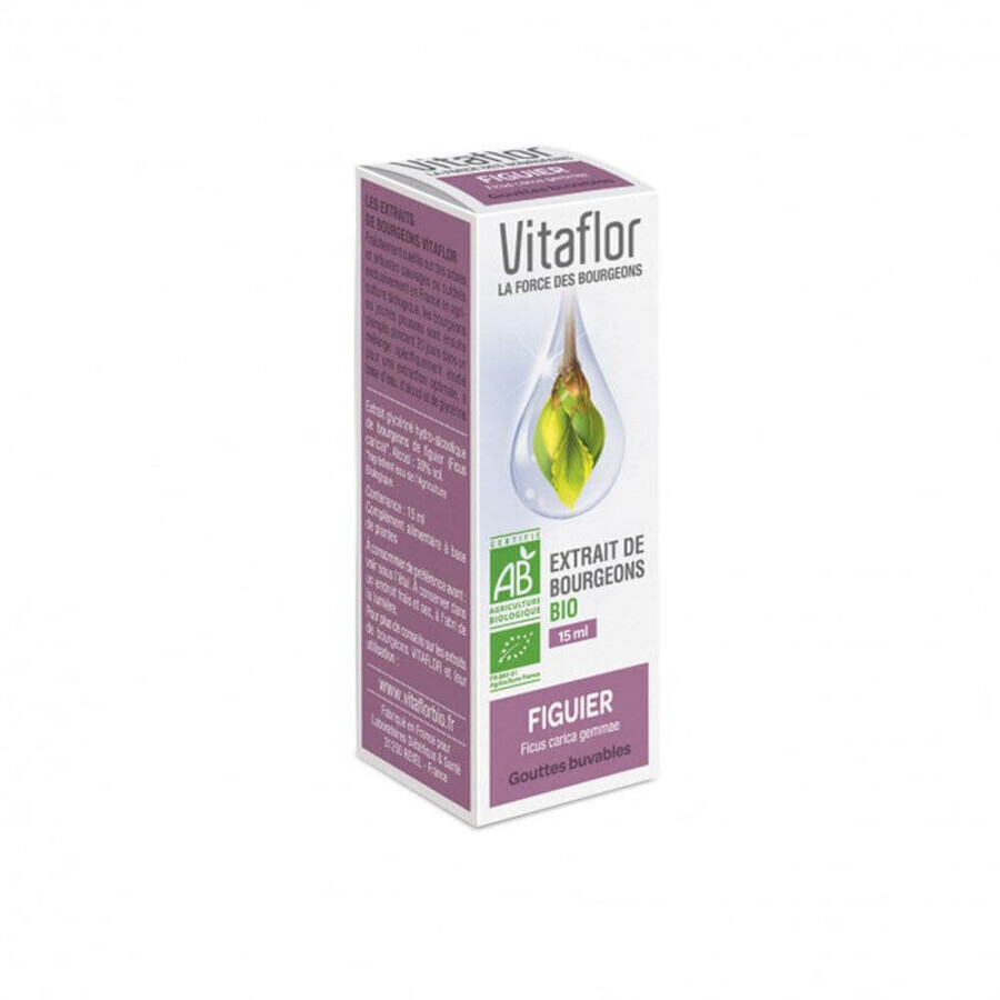 Vitaflor organic fig bud extract 15ml