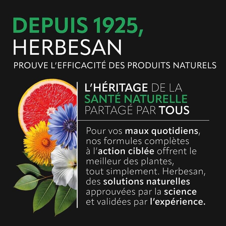 Herbesan Beauté Et Force Des Cheveux 60 Comprimés