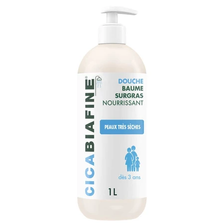 Cicabiafine Gel de Ducha Bálsamo Hidratante Pieles Muy Secas 1L
