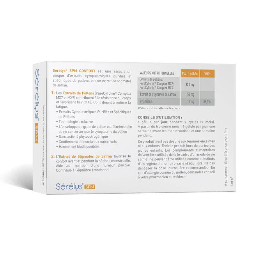 Serelys Pharma Spm Confort 30 capsules