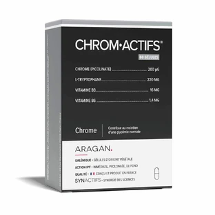 Aragan Synactifs ChromActifs 60 Gélules