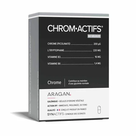 Aragan Synactifs ChromActifs 60 Gélules