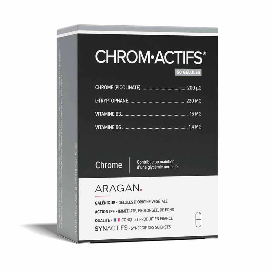 Buy Aragan Synactifs ChromiumActive 60 Capsules Aragan Synactifs ChromiumActive 60 Capsules