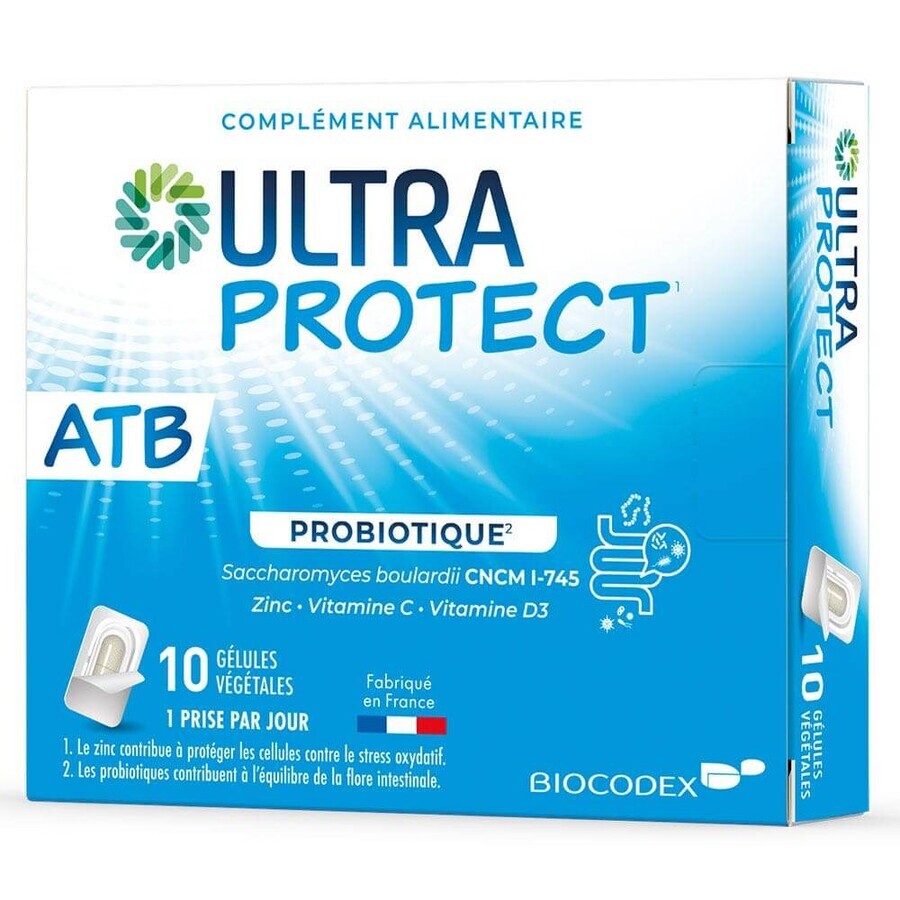 Biocodex Ultra Protect ATB Probiotic 10 Capsules
