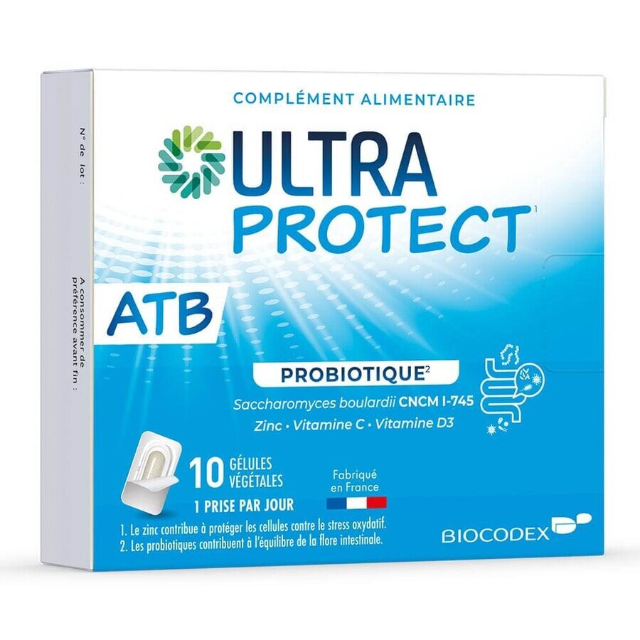Biocodex Ultra Protect ATB Probiotic 10 Capsules