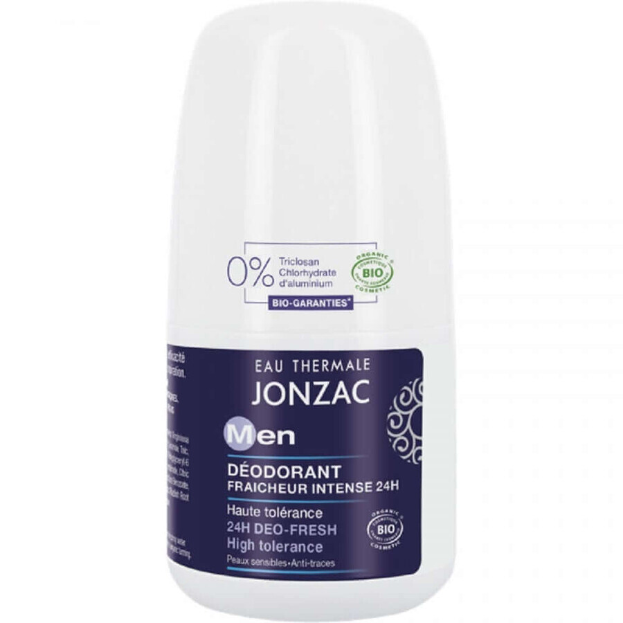 Eau thermale Jonzac Organic Men Roll-On High Tolerance Deodorant 50ml