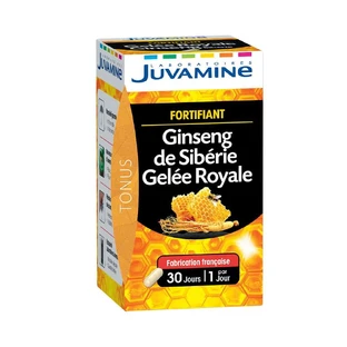 Juvamine Fortifying Gelée Royale mit sibirischem Ginseng x30 Kapseln