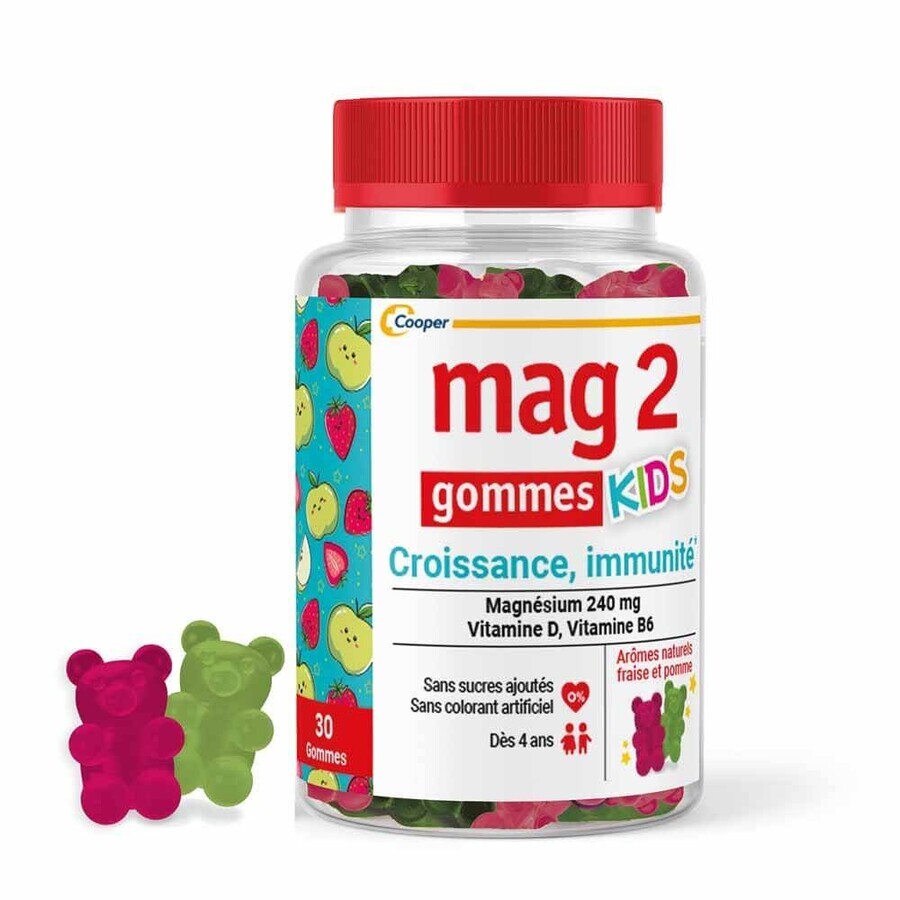 Mag 2 Wachstum, Immunabwehr Kinder 30 Kaugummis