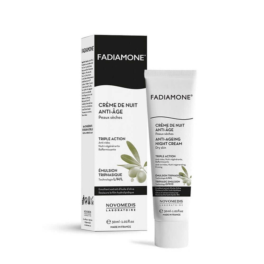 Fadiamone Anti-Ageing Nachtcreme für trockene Haut 30ml