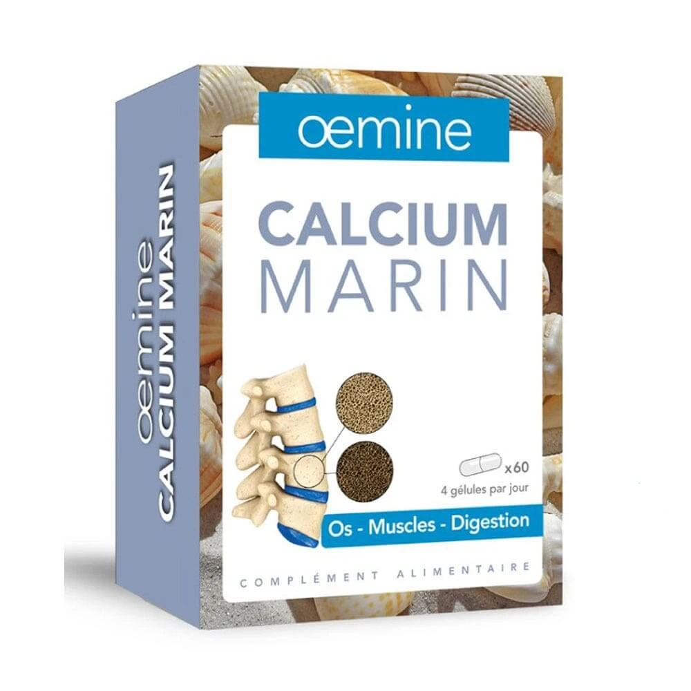 Oemine Marine Calcium 60 gelules