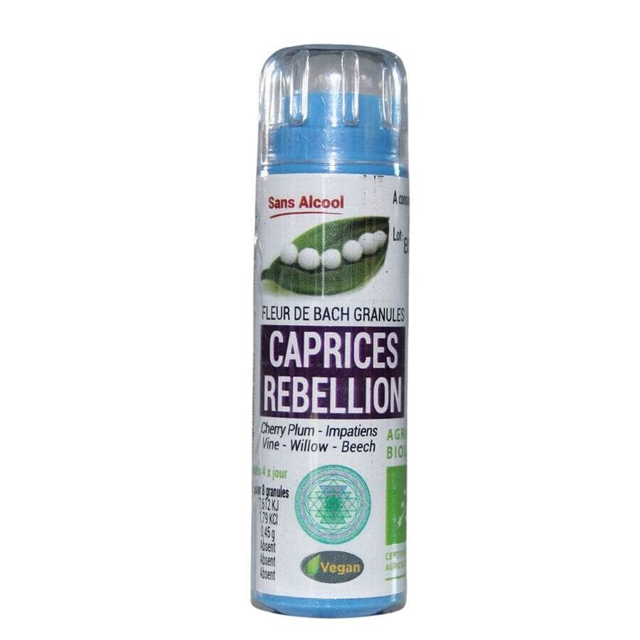Kosmeo GRANULI BIO COMPLESSI AD AGITAZIONE-RIBELLIONE 120 granules