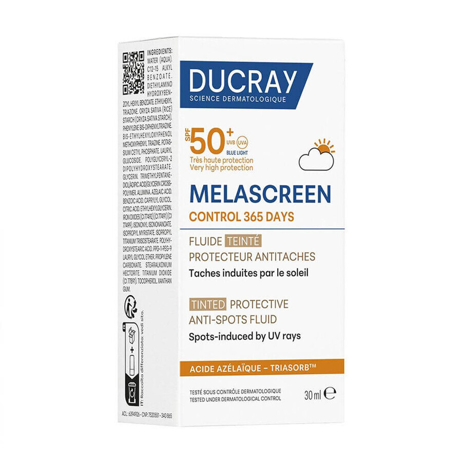 Ducray Melascreen Control 365 jours Fluide teinté 30ml Ducray Melascreen Control 365 jours Fluide teinté 30ml
