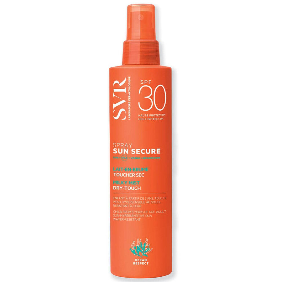 Shop Svr Sun Secure Milk Spray Spf30 200ml Svr Sun Secure Milk Spray Spf30 200ml