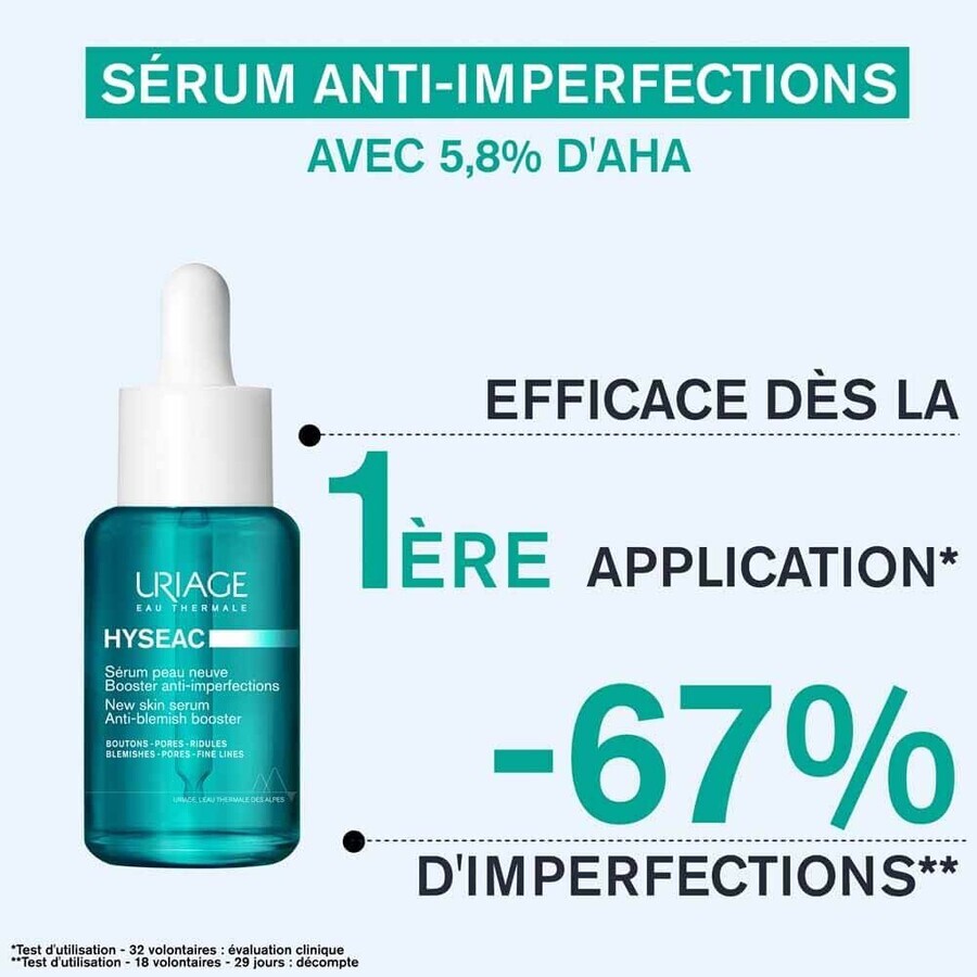 Uriage Hyseac New Skin Serum" Piele predispusă la acnee" 30ml Uriage Hyseac New Skin Serum" Piele predispusă la acnee" 30ml