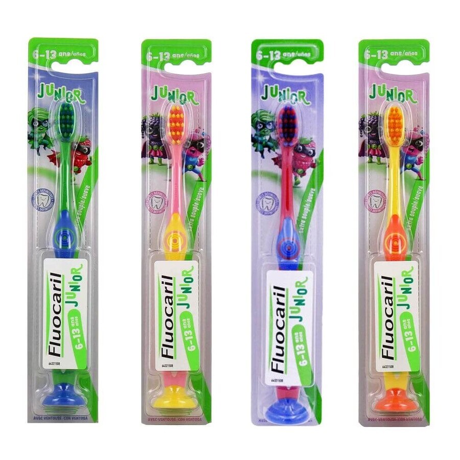 Buy Fluocaril Junior Toothbrush 7/12 Years Extra Souple x1 Fluocaril Junior Toothbrush 7/12 Years Extra Souple x1
