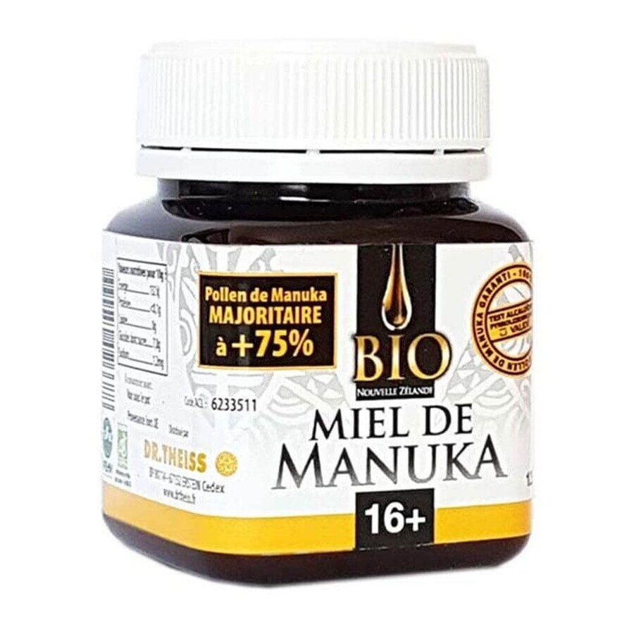 Acquista Dr. Theiss Naturwaren Kfactor 16 Miele di Manuka biologico 125g Dr. Theiss Naturwaren Kfactor 16 Miele di Manuka biologico 125g
