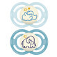 Mam Perfect Night Symmetrical Soothers 6months+ 2pcs