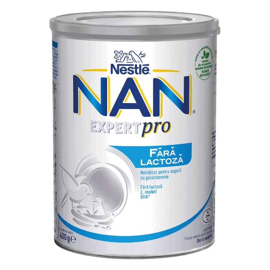 NAN Expert Pro Lactose Free infant milk formula, 400 g, Nestlé