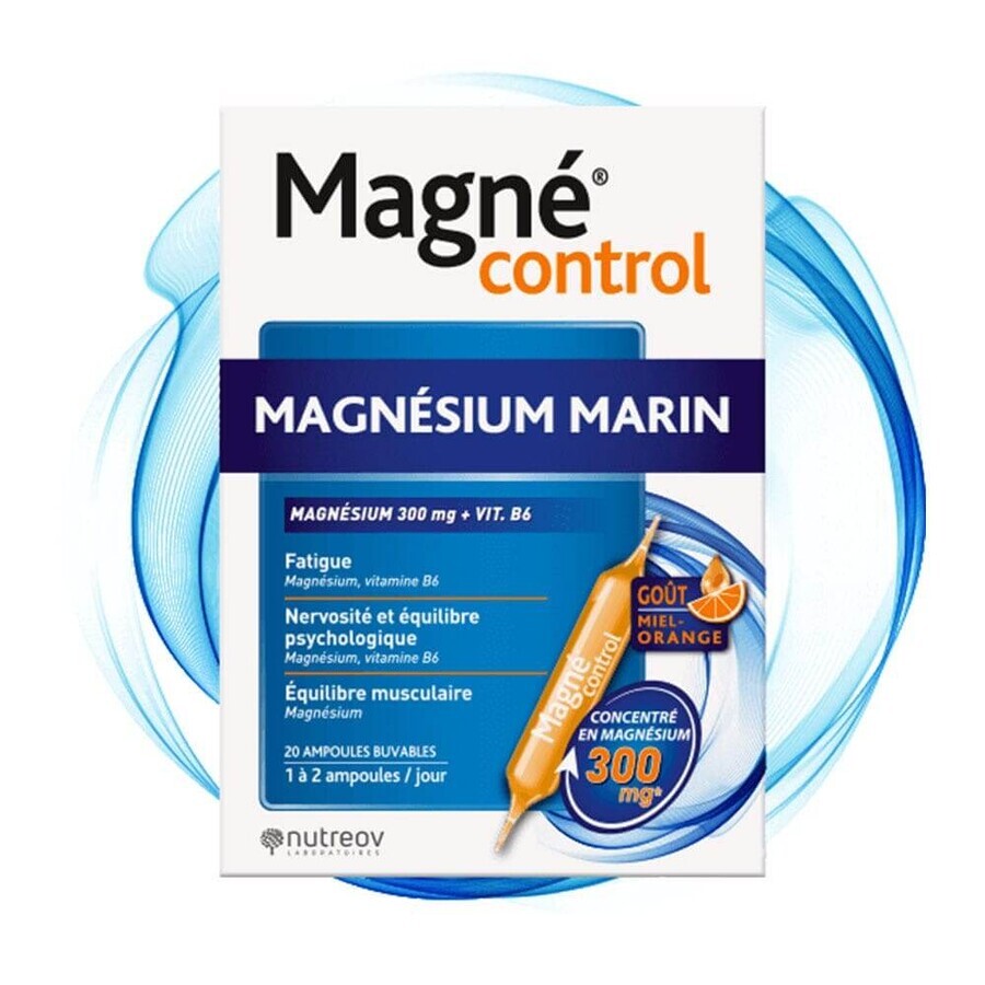 Comprar Nutreov Magne Control magnesio marino 20 ampollas Nutreov Magne Control magnesio marino 20 ampollas