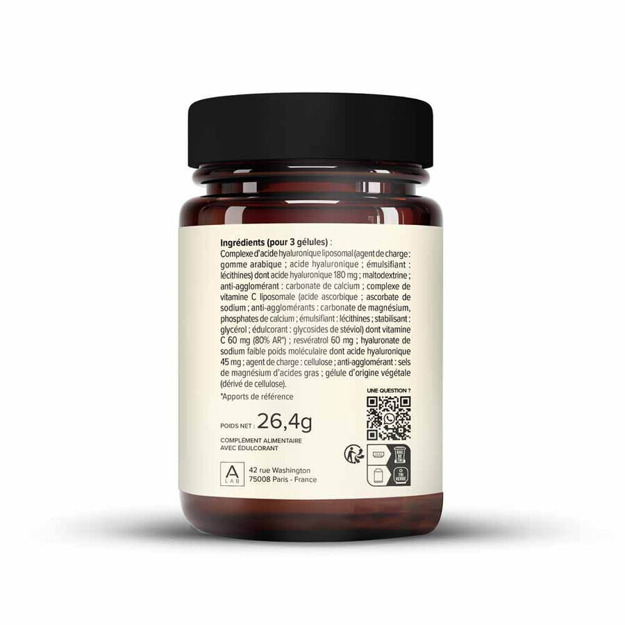 A-LAB Liposomal Hyaluronic Acid 225mg Anti-Wrinkle Skin Firmness 60 Capsules