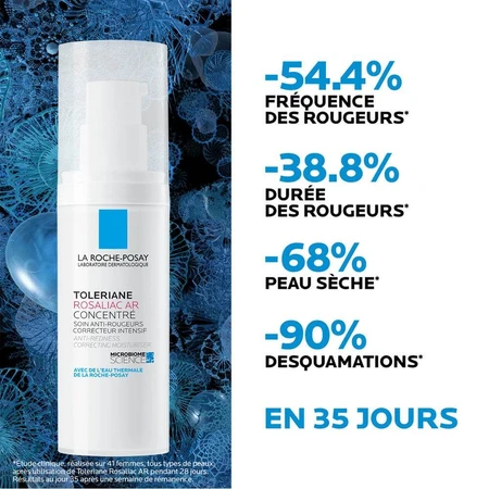 La Roche-Posay Toleriane Rosaliac AR Konzentrat + Dermo-Detergenz kostenloses Geschenkset 100 ml