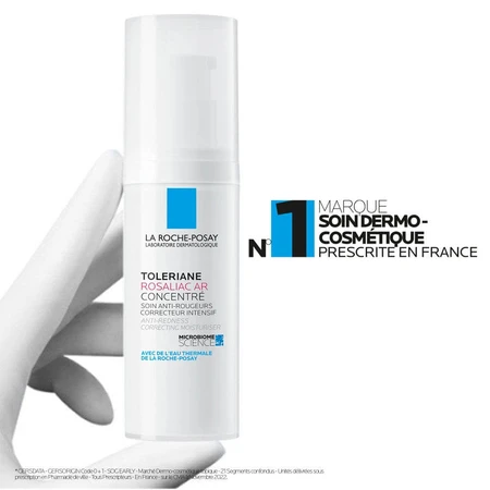 La Roche-Posay Toleriane Rosaliac AR Konzentrat + Dermo-Detergenz kostenloses Geschenkset 100 ml