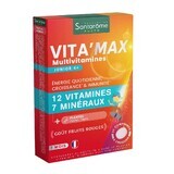 Santarome Vita'max Multivitamine Junior Ab 4 Jahren Roter Fruchtgeschmack 30 Kautabletten