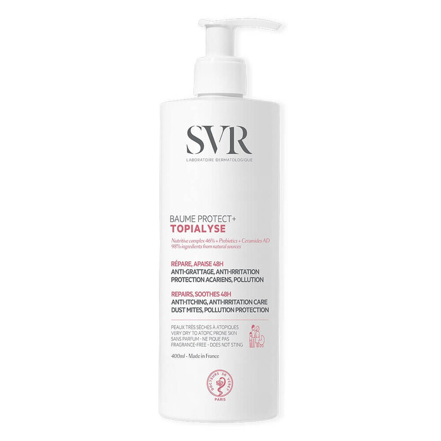 Svr Topialyse Balsam Protect+ Piele atopică Calmează, repară și protejează 400 ml