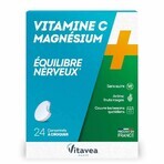 Vitavea Santé Vitamine C + Magnesium Equilibre nerveux 24 Comprimes Vitavea Santé Vitamine C + Magnesium Equilibre nerveux 24 Comprimes