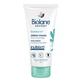 Biolane Expert Gezichtscrème Deliderm Baby Peaux Sensibles 50ml