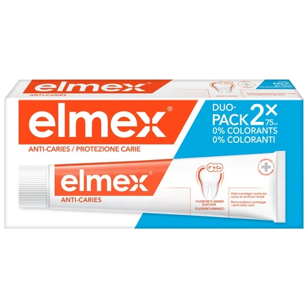 Elmex Anti-Caries Toothpaste 2x75ml