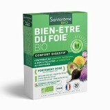 Santarome Wellness Bio-Leber 30 Gels Confort Digestif 30 gélules