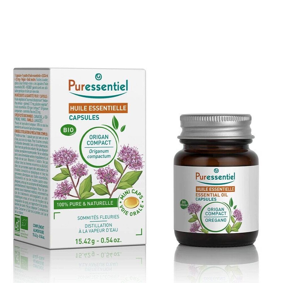 Puressentiel Ätherische Öle Bio Oregano 60 Kapseln