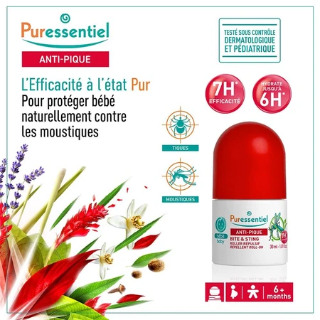 Puressentiel SOS Insectenroller Prikwerend Kind 30ml
